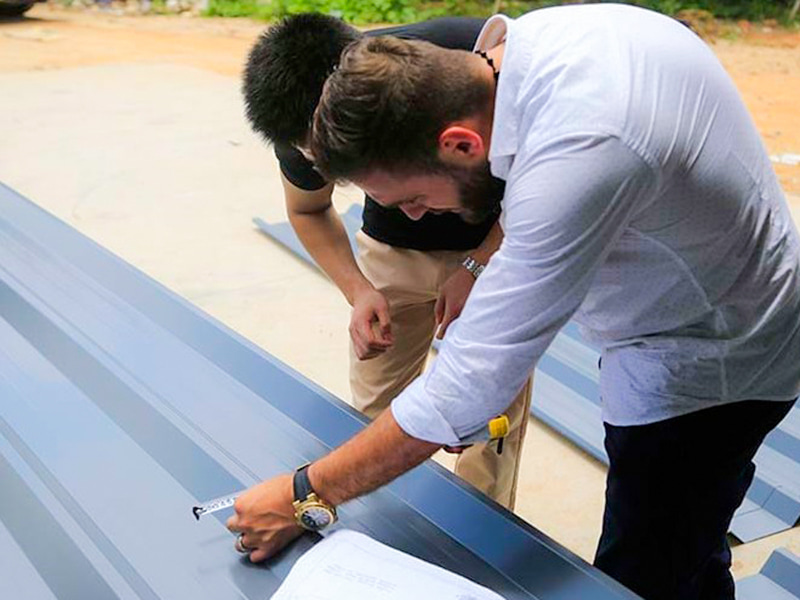 آلة تشكيل صفائح التسقيف عالية السرعة